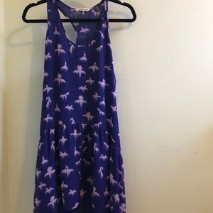 Rebecca Taylor purple tunic dress size 6